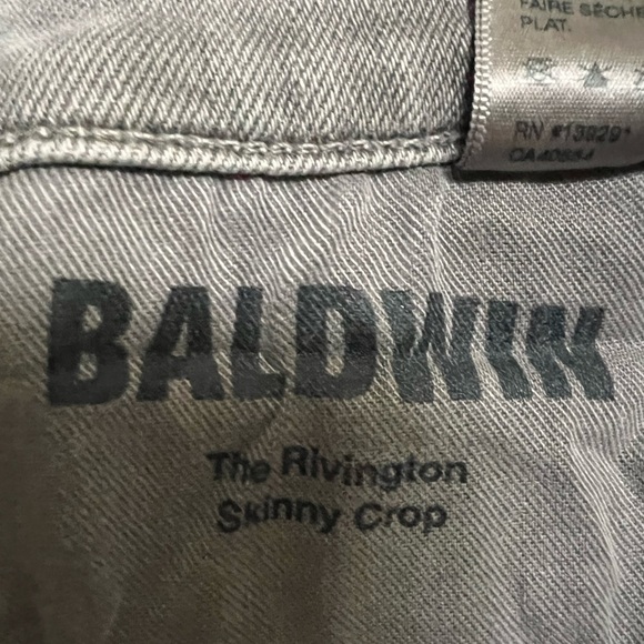 BALDWIN Kansas City - Rivington Skinny Crop Jean - Picture 5 of 8